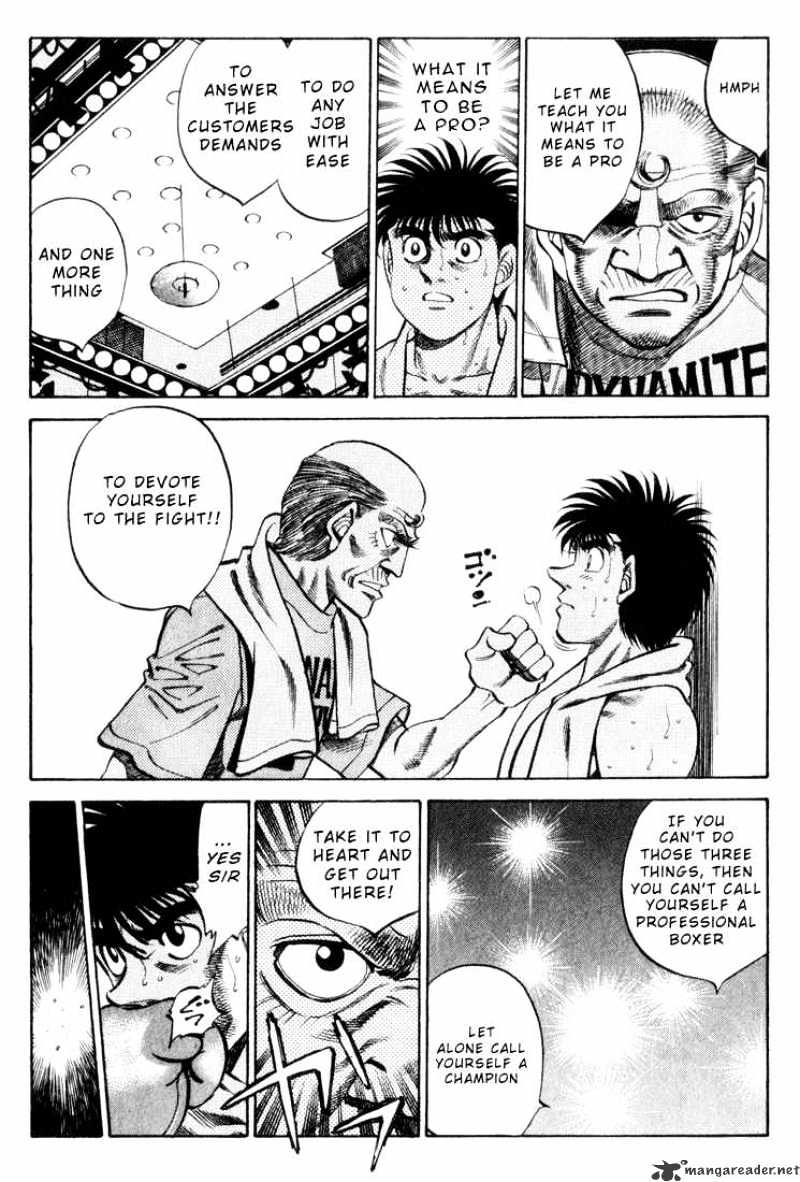 Hajime No Ippo - Chapter 350 : Terms Of Being A Pro