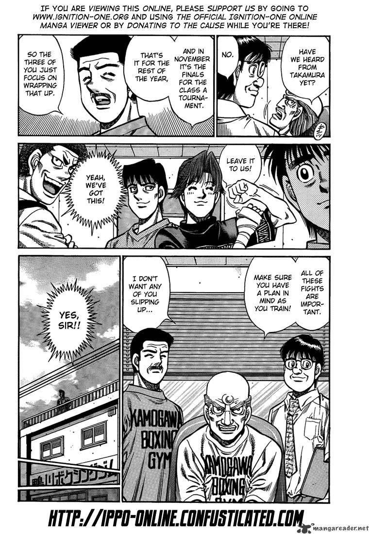 Hajime No Ippo - Chapter 917 : Looking Down