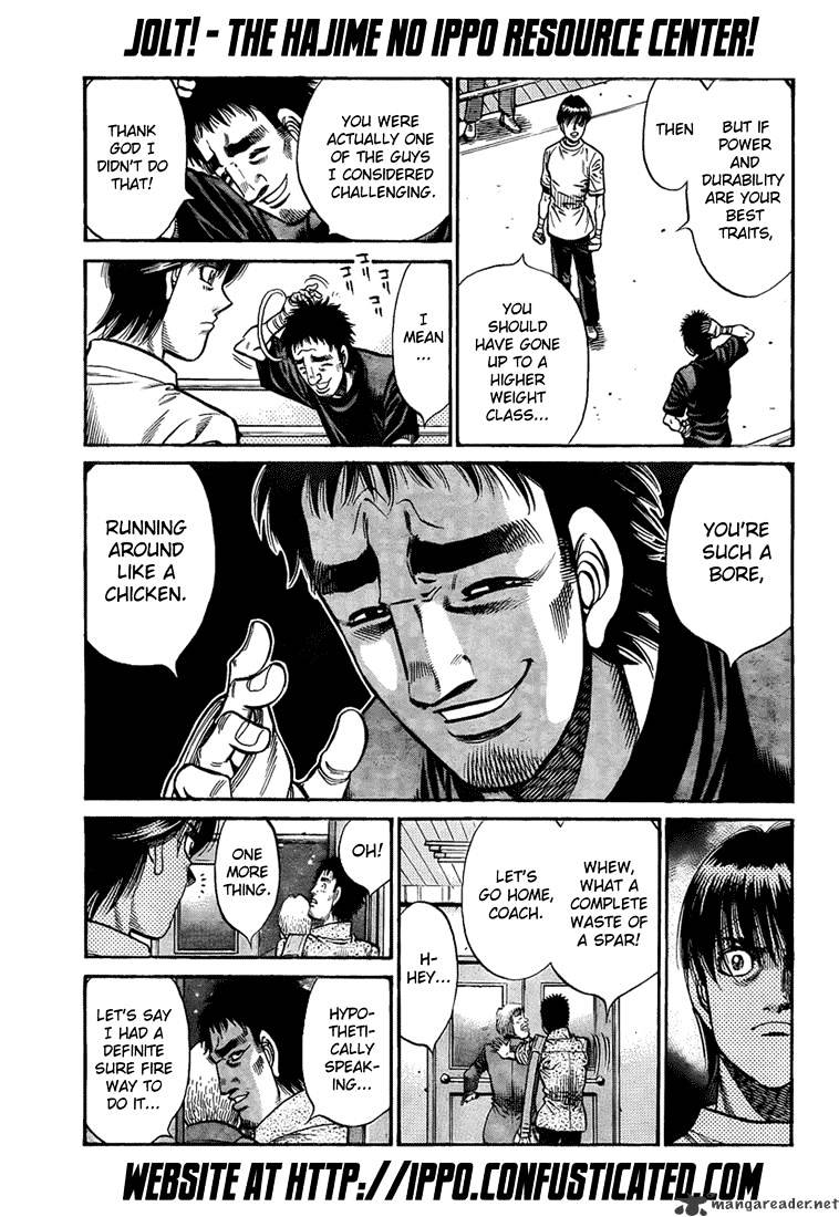 Hajime No Ippo - Chapter 917 : Looking Down