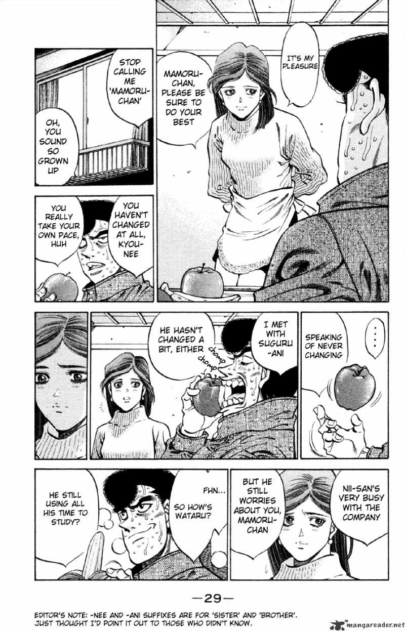 Hajime No Ippo - Chapter 372 : Present