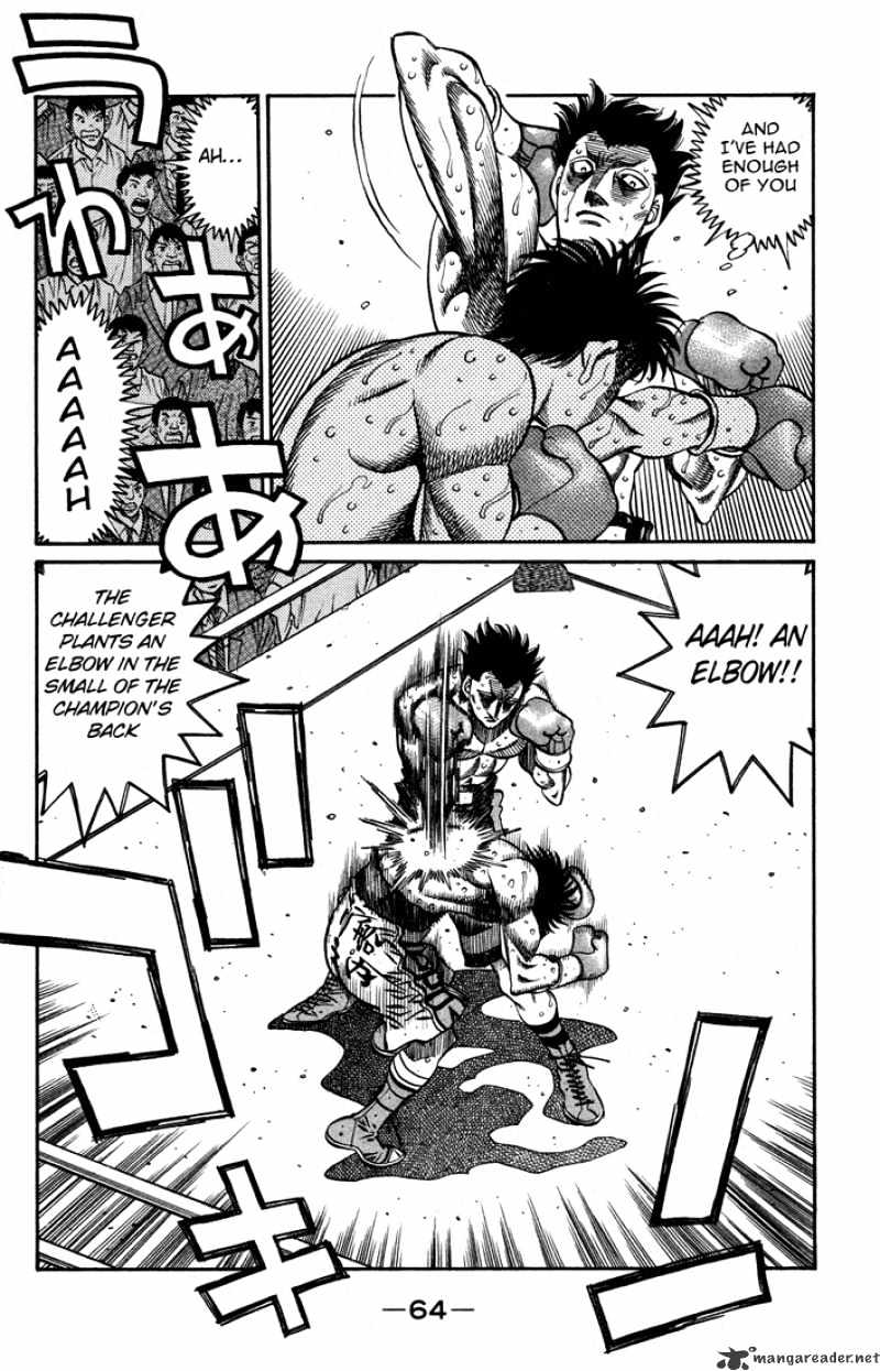 Hajime No Ippo - Chapter 496 : Major Gamble