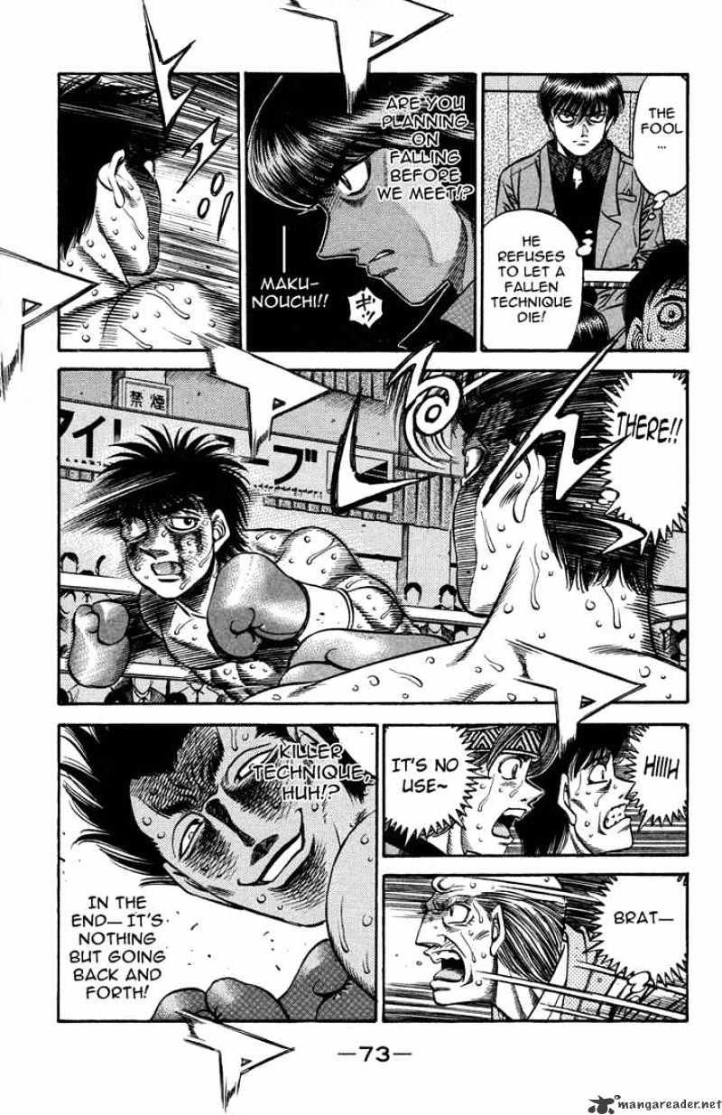 Hajime No Ippo - Chapter 496 : Major Gamble