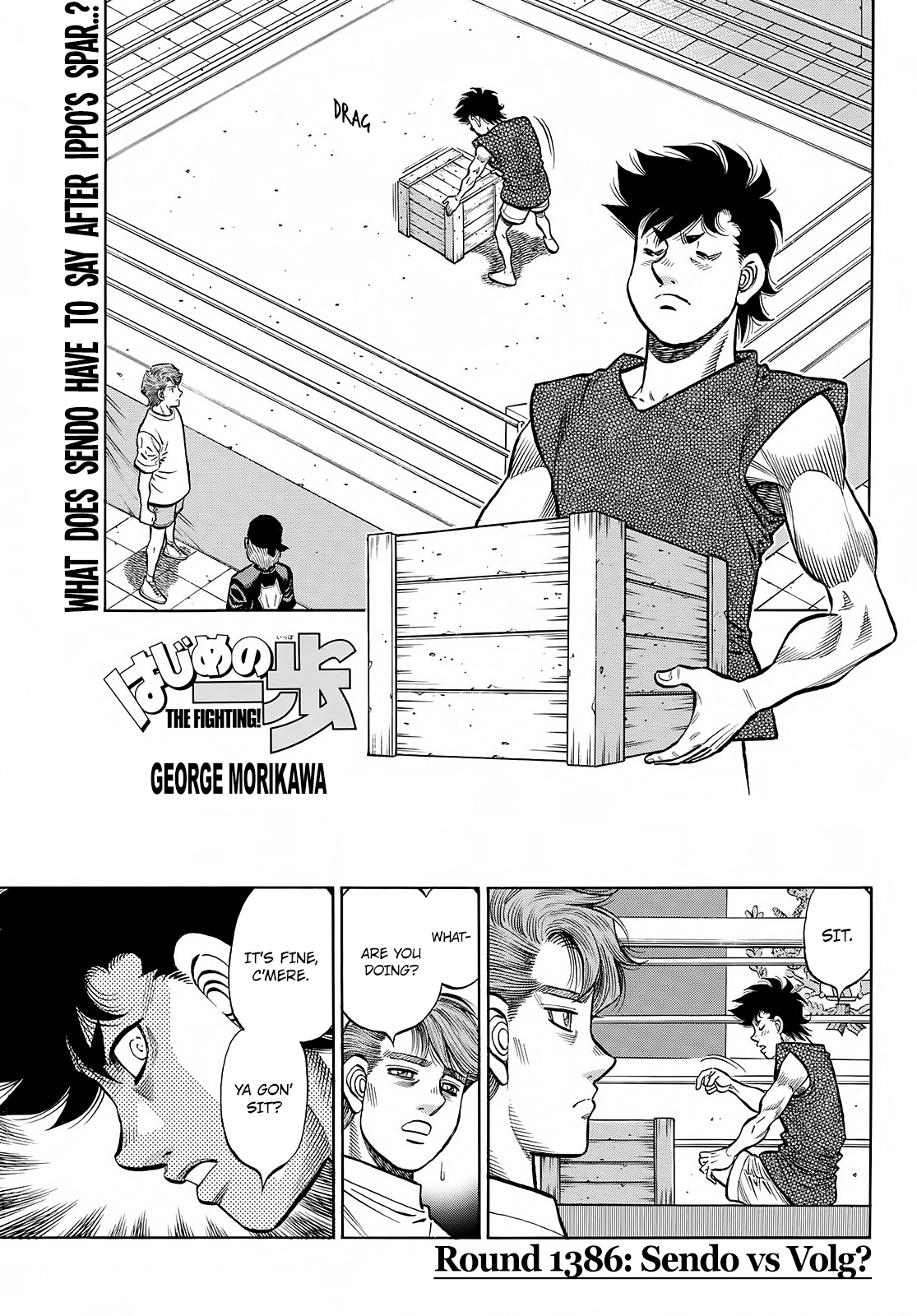 Hajime No Ippo - Chapter 1386: Sendo Vs Volg?