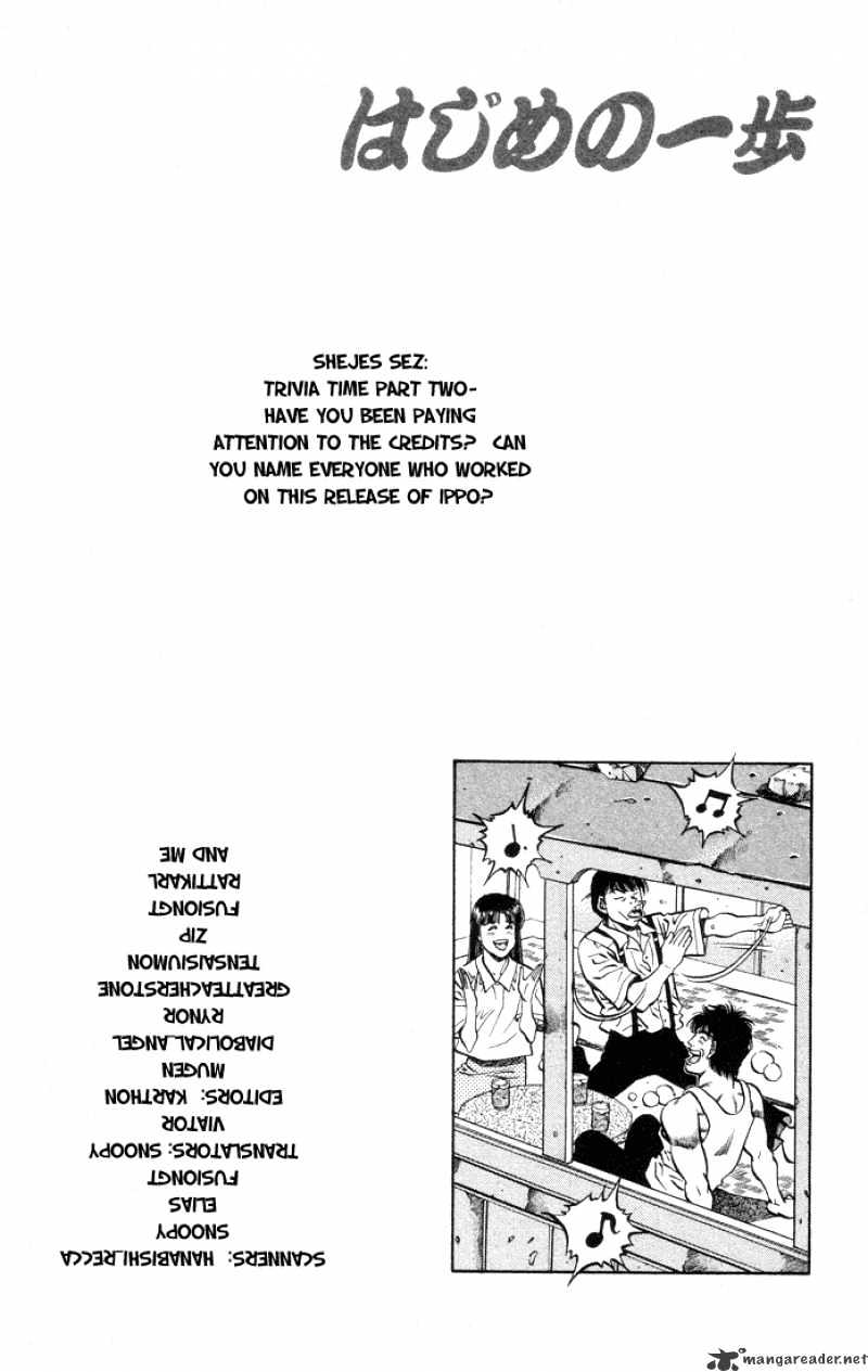 Hajime No Ippo - Chapter 404 : He S My Best Friend