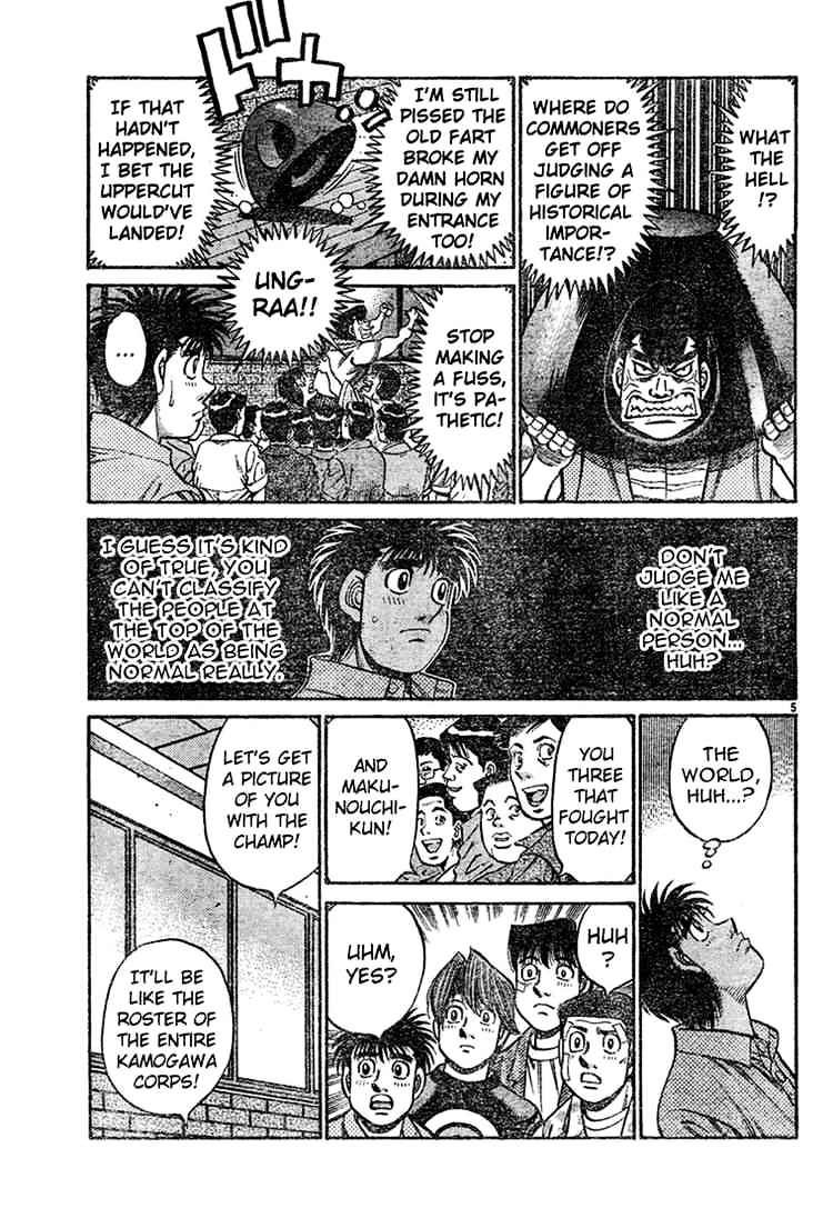 Hajime No Ippo - Chapter 745 : The Weight Of Those Fists