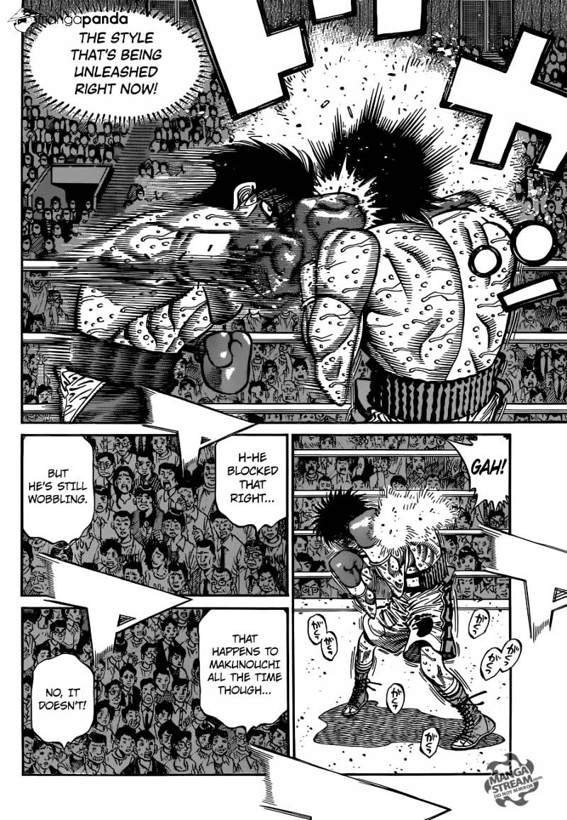 Hajime No Ippo - Chapter 1059 : The Wind God S Full Power