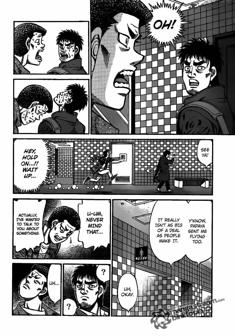 Hajime No Ippo - Chapter 941 : A Missed Promise