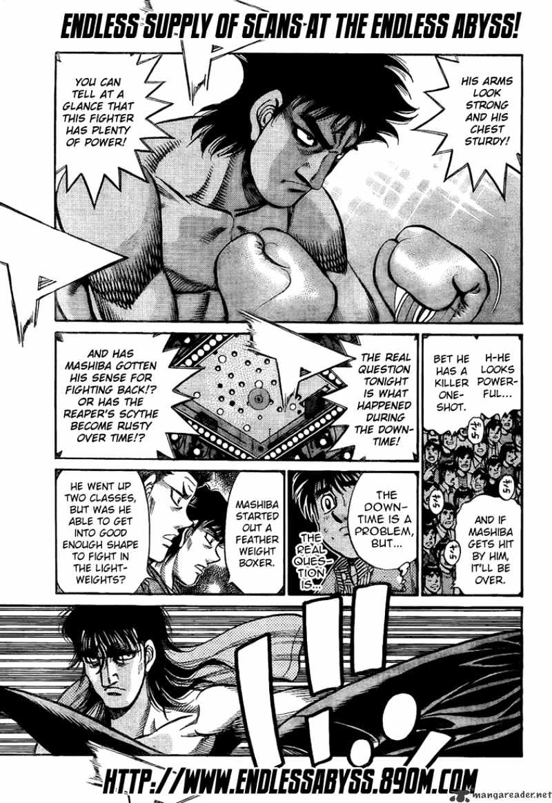 Hajime No Ippo - Chapter 853 : The Grim Reaper Returns