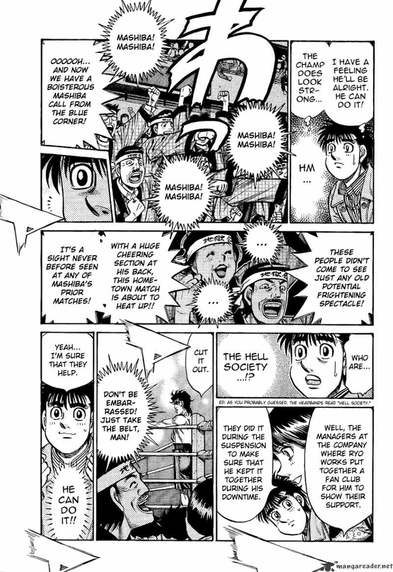 Hajime No Ippo - Chapter 853 : The Grim Reaper Returns