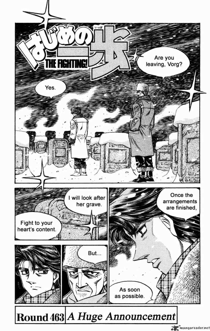 Hajime No Ippo - Chapter 463