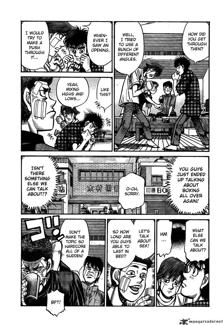 Hajime No Ippo - Chapter 913 : Boy Talk