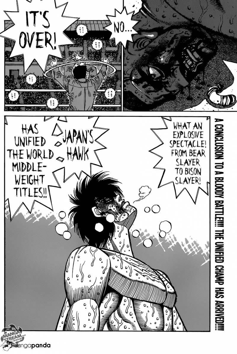 Hajime No Ippo - Chapter 1119 : Takamura Mamoru Can....