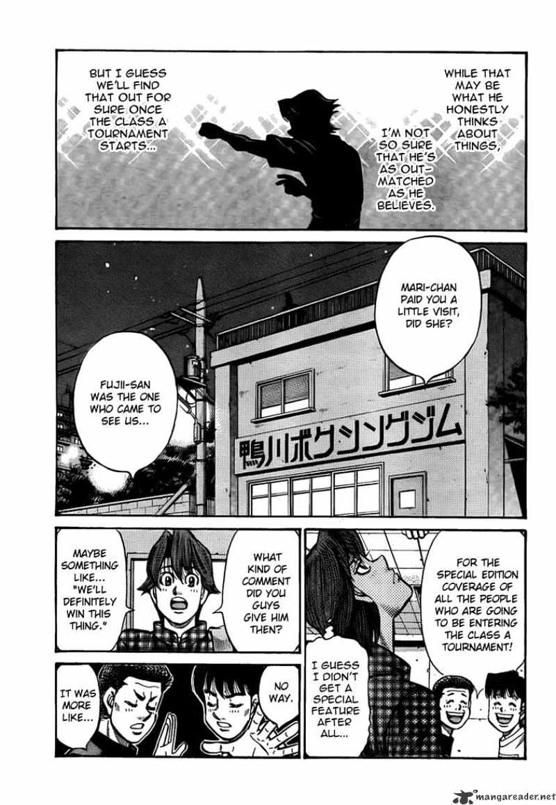 Hajime No Ippo - Chapter 898 : Goal For The Class A Tournament