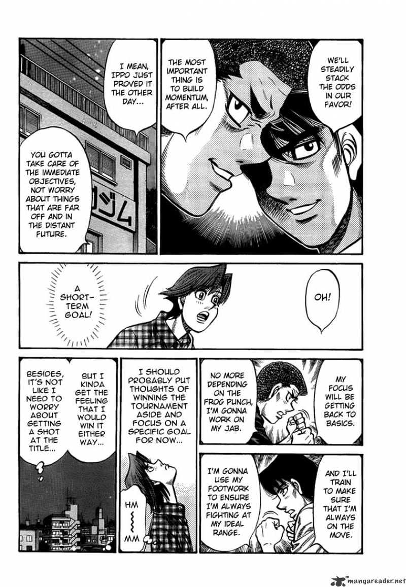 Hajime No Ippo - Chapter 898 : Goal For The Class A Tournament