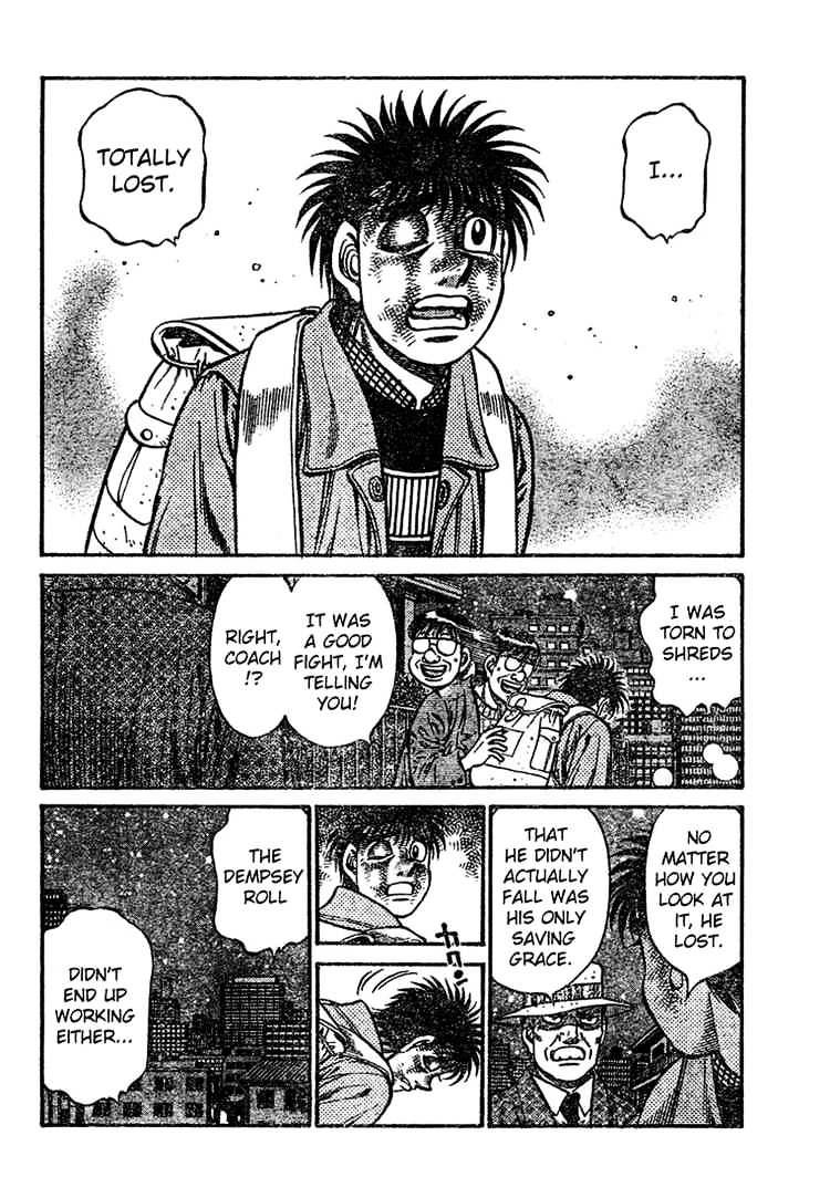 Hajime No Ippo - Chapter 766 : The Other Weakness