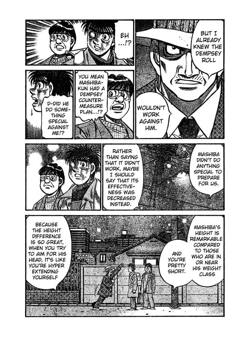 Hajime No Ippo - Chapter 766 : The Other Weakness