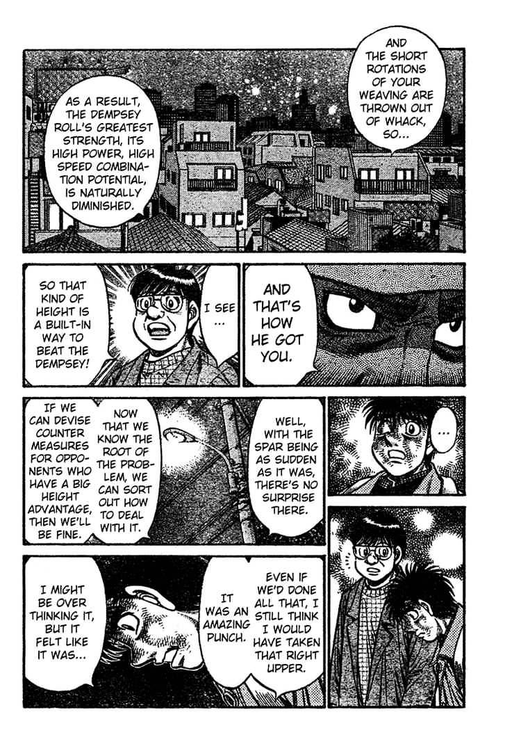 Hajime No Ippo - Chapter 766 : The Other Weakness