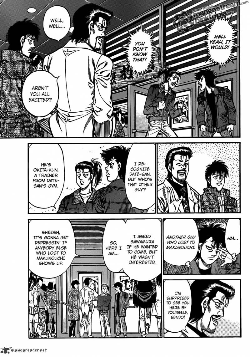 Hajime No Ippo - Chapter 929 : Strange Atmosphere