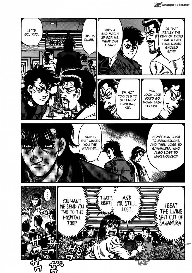 Hajime No Ippo - Chapter 929 : Strange Atmosphere