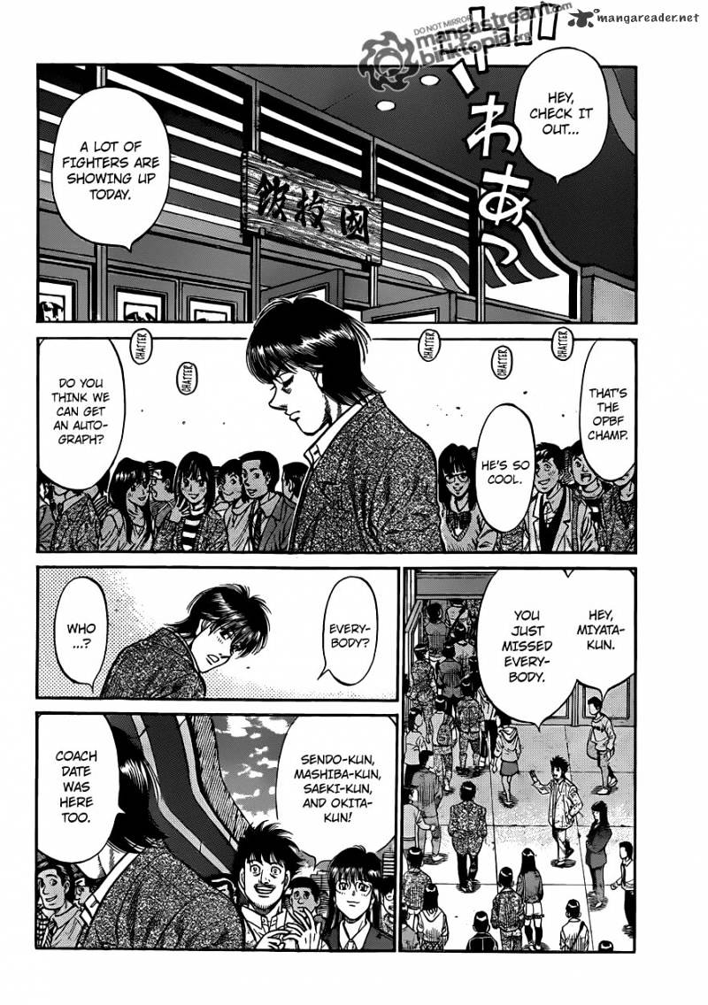 Hajime No Ippo - Chapter 929 : Strange Atmosphere