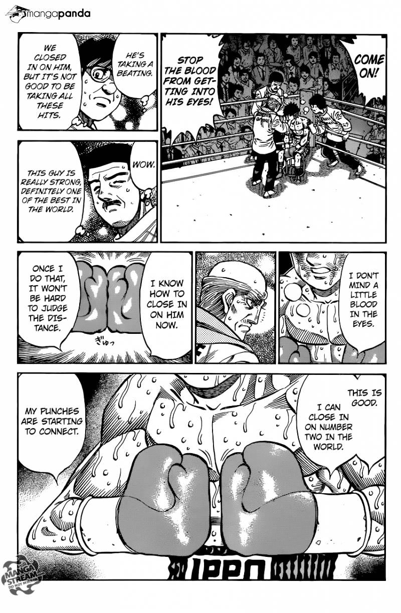 Hajime No Ippo - Chapter 1045 : Feedback, Confidence