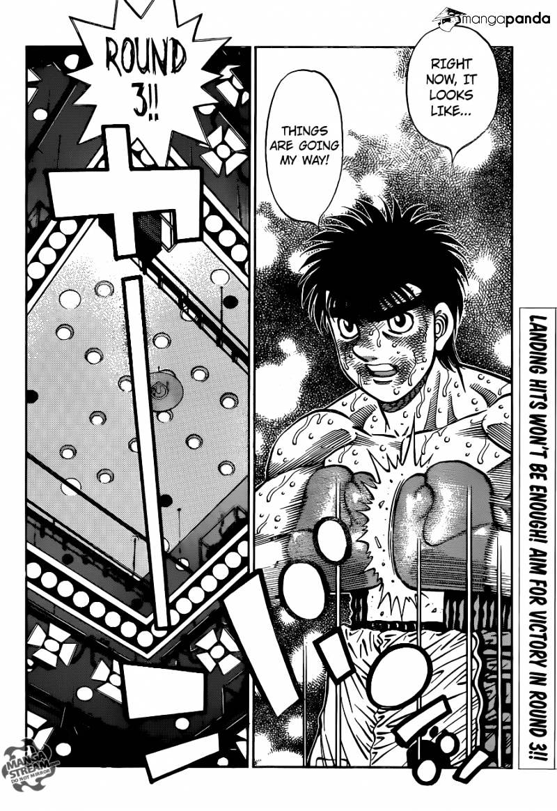 Hajime No Ippo - Chapter 1045 : Feedback, Confidence