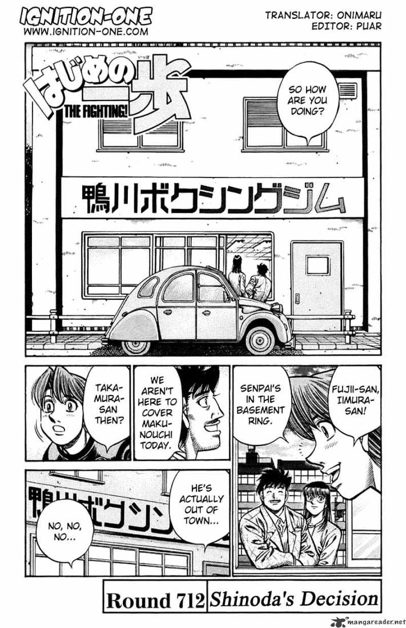 Hajime No Ippo - Chapter 712