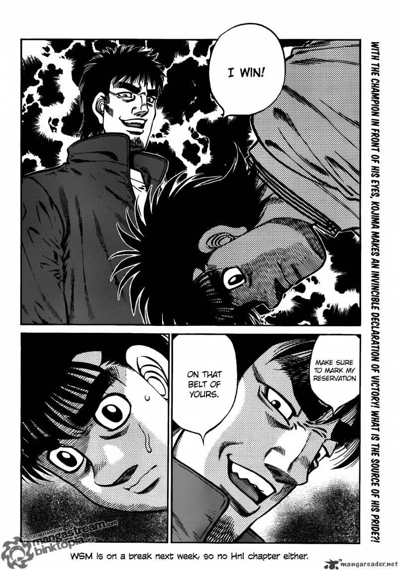 Hajime No Ippo - Chapter 918 : Thicken Up!