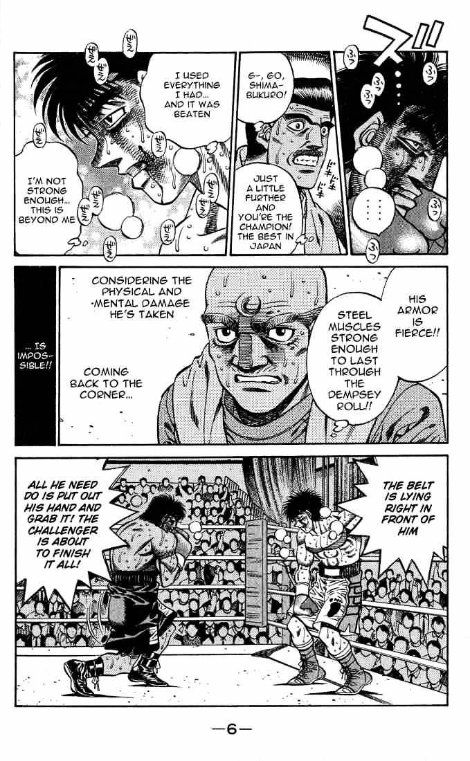 Hajime No Ippo - Chapter 434 : Lack Of Oxygen