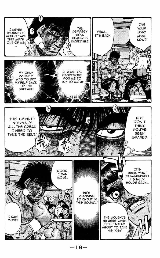 Hajime No Ippo - Chapter 434 : Lack Of Oxygen