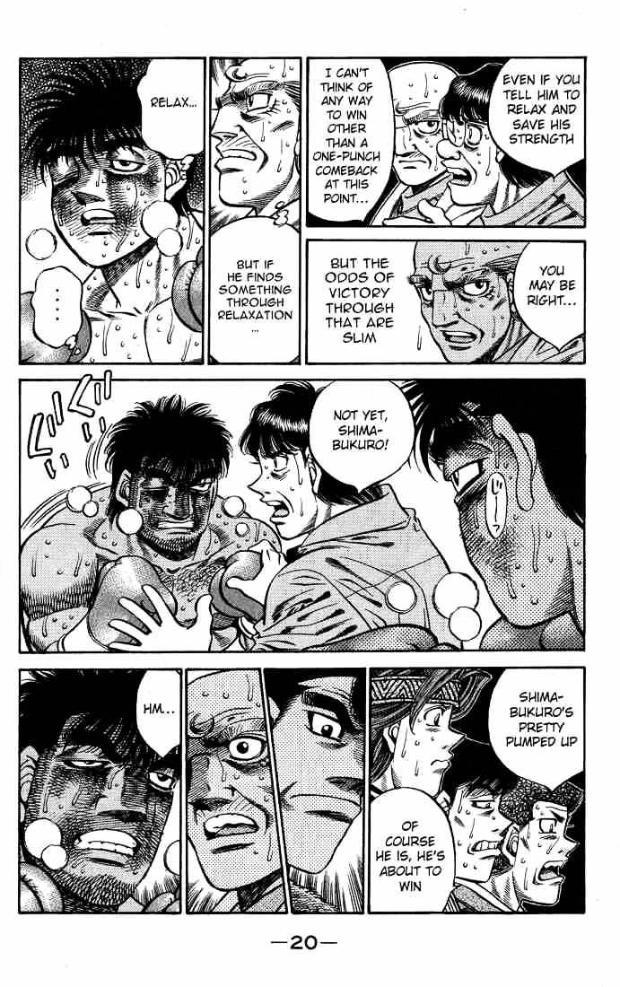 Hajime No Ippo - Chapter 434 : Lack Of Oxygen