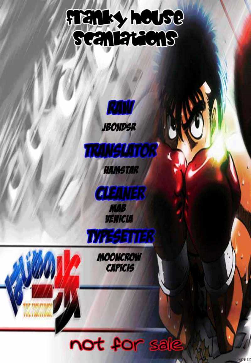 Hajime No Ippo - Chapter 793 : The Shape Of A Stone