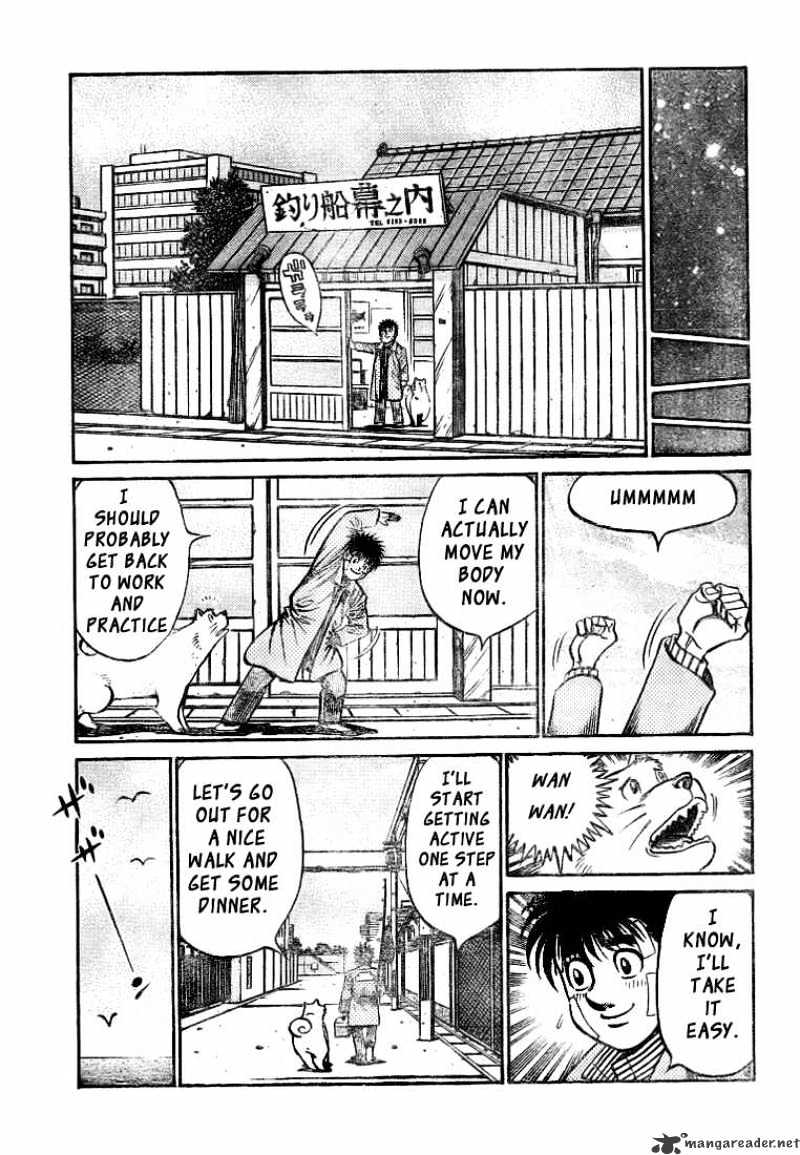 Hajime No Ippo - Chapter 793 : The Shape Of A Stone