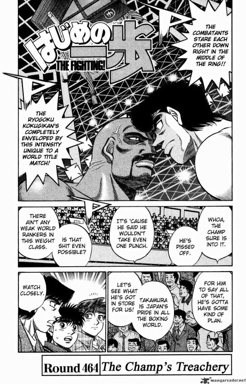 Hajime No Ippo - Chapter 464