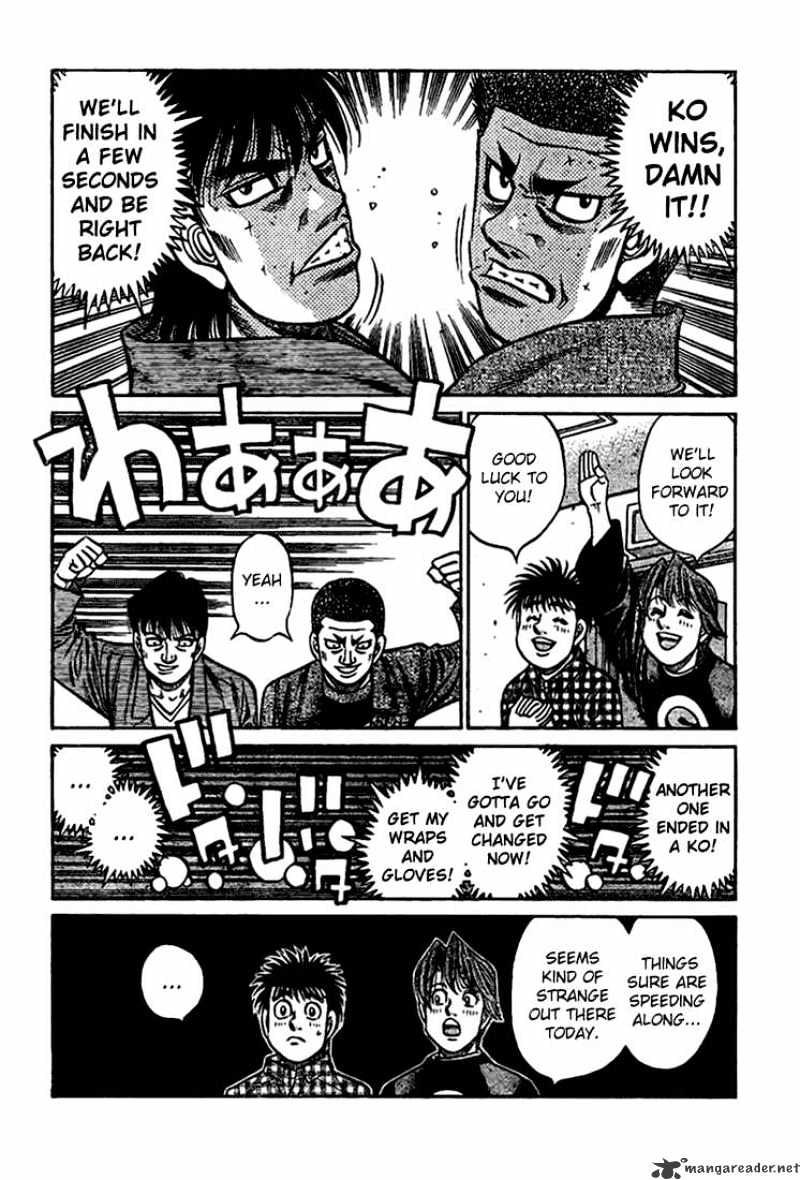 Hajime No Ippo - Chapter 817 : Strange Atmosphere