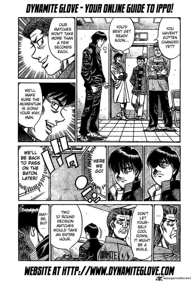 Hajime No Ippo - Chapter 817 : Strange Atmosphere