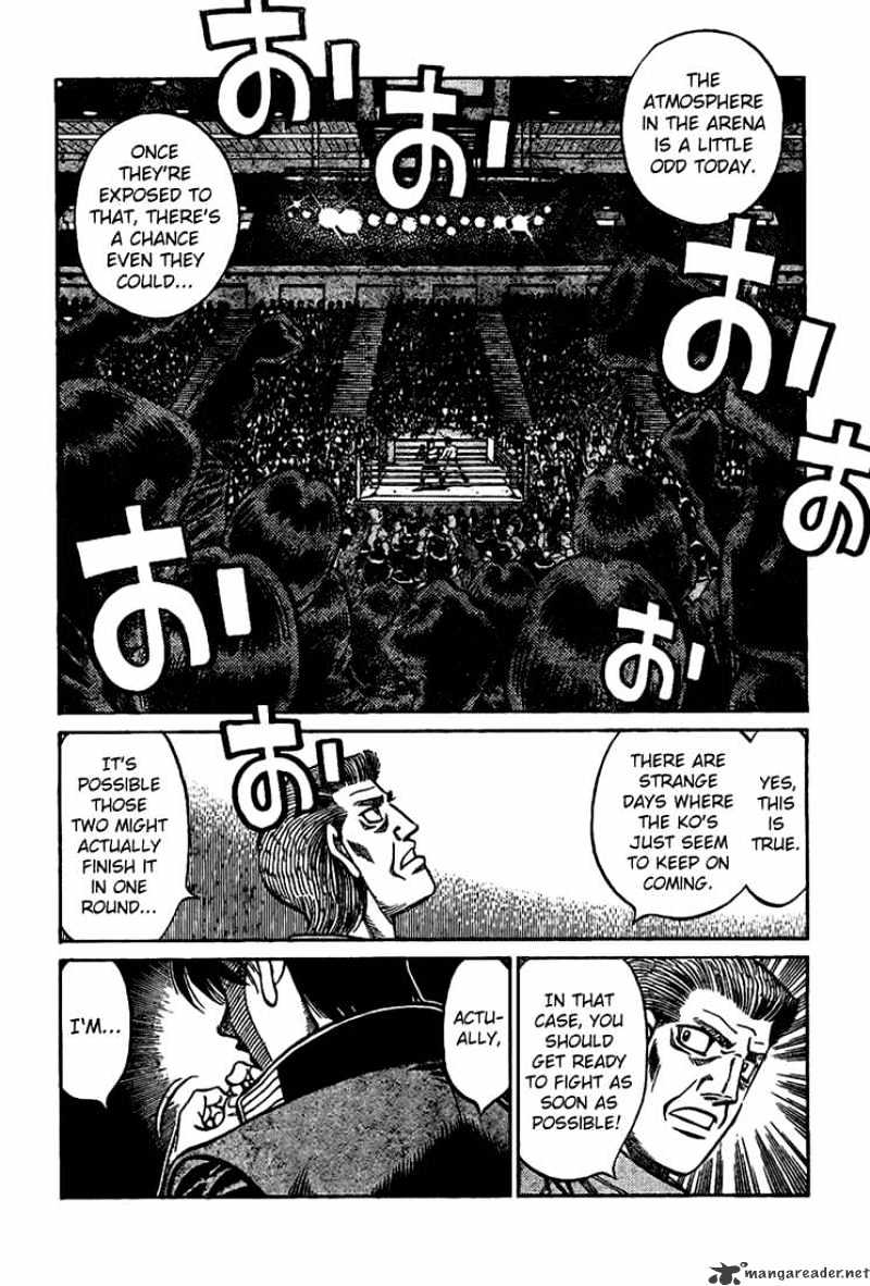 Hajime No Ippo - Chapter 817 : Strange Atmosphere