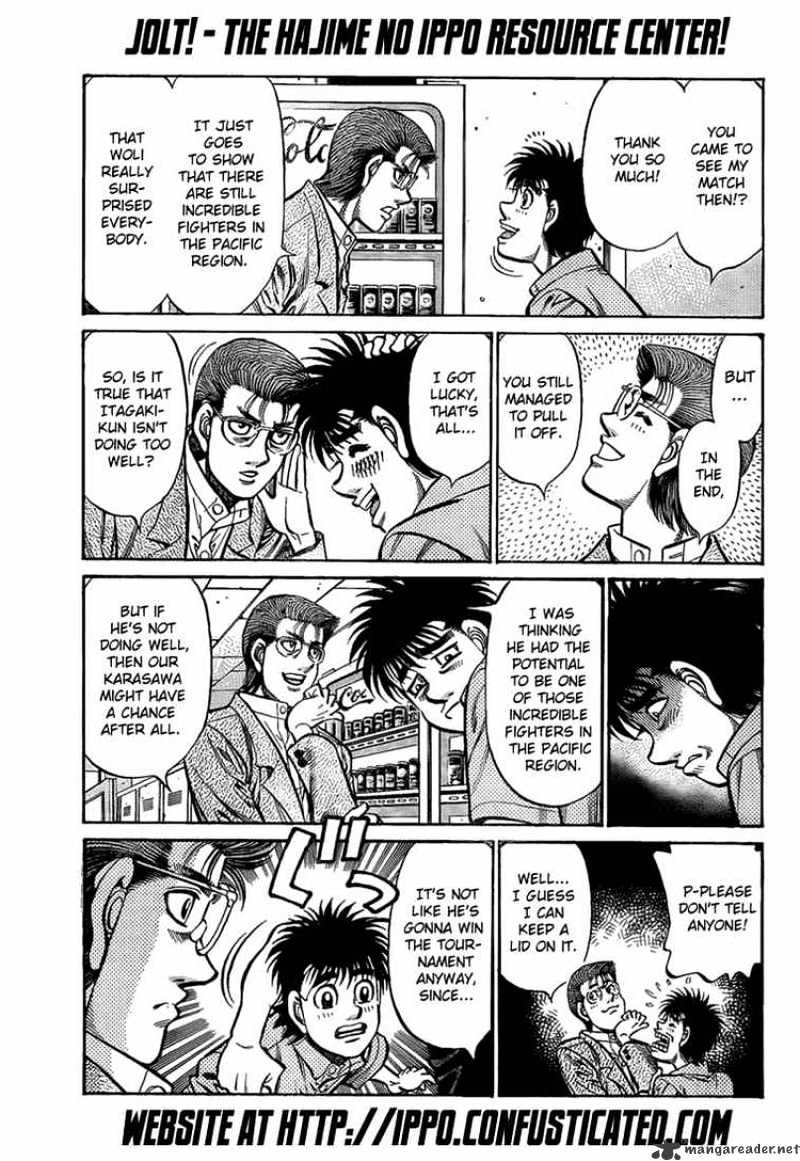 Hajime No Ippo - Chapter 900 : Little Challenge