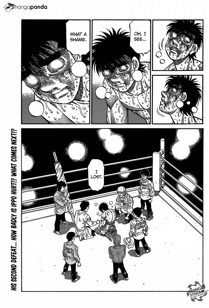 Hajime No Ippo - Chapter 1070 : Second Loss