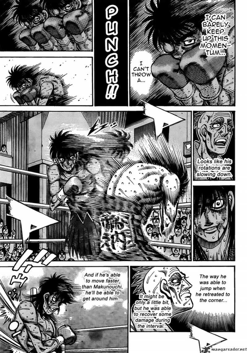 Hajime No Ippo - Chapter 893 : Trap Vs Infinity