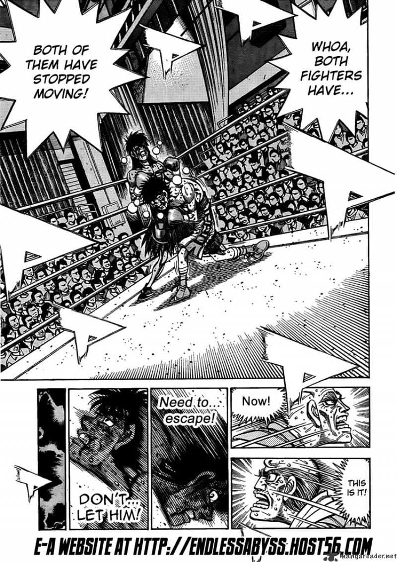 Hajime No Ippo - Chapter 893 : Trap Vs Infinity