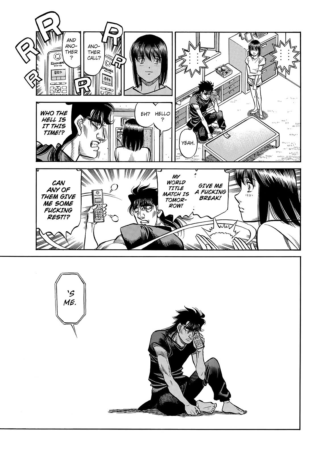 Hajime No Ippo - Chapter 1448: Encouragement On The Eve Of