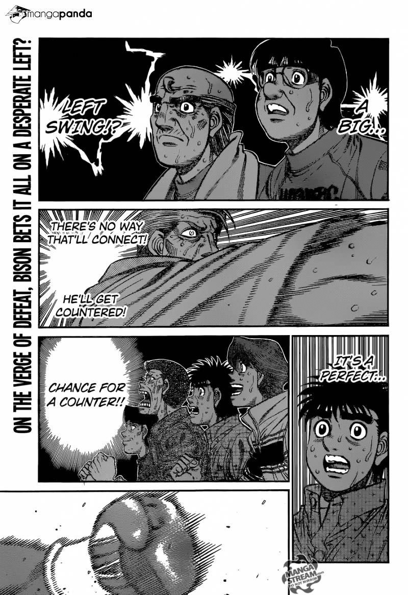 Hajime No Ippo - Chapter 1112 : An Unespected Hit