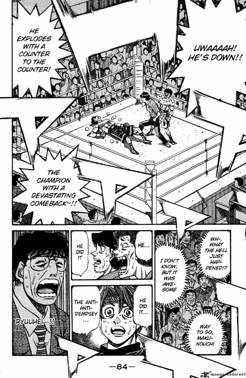 Hajime No Ippo - Chapter 497 : Possibilities Of Figure Eight