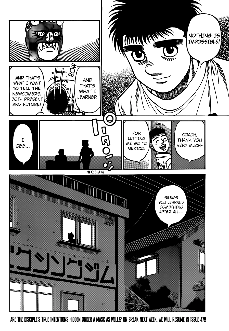 Hajime No Ippo - Chapter 1316: I'm Home, Japan!