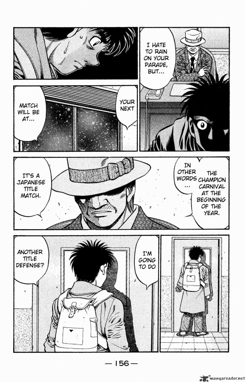 Hajime No Ippo - Chapter 626 : The Schedule From Now On