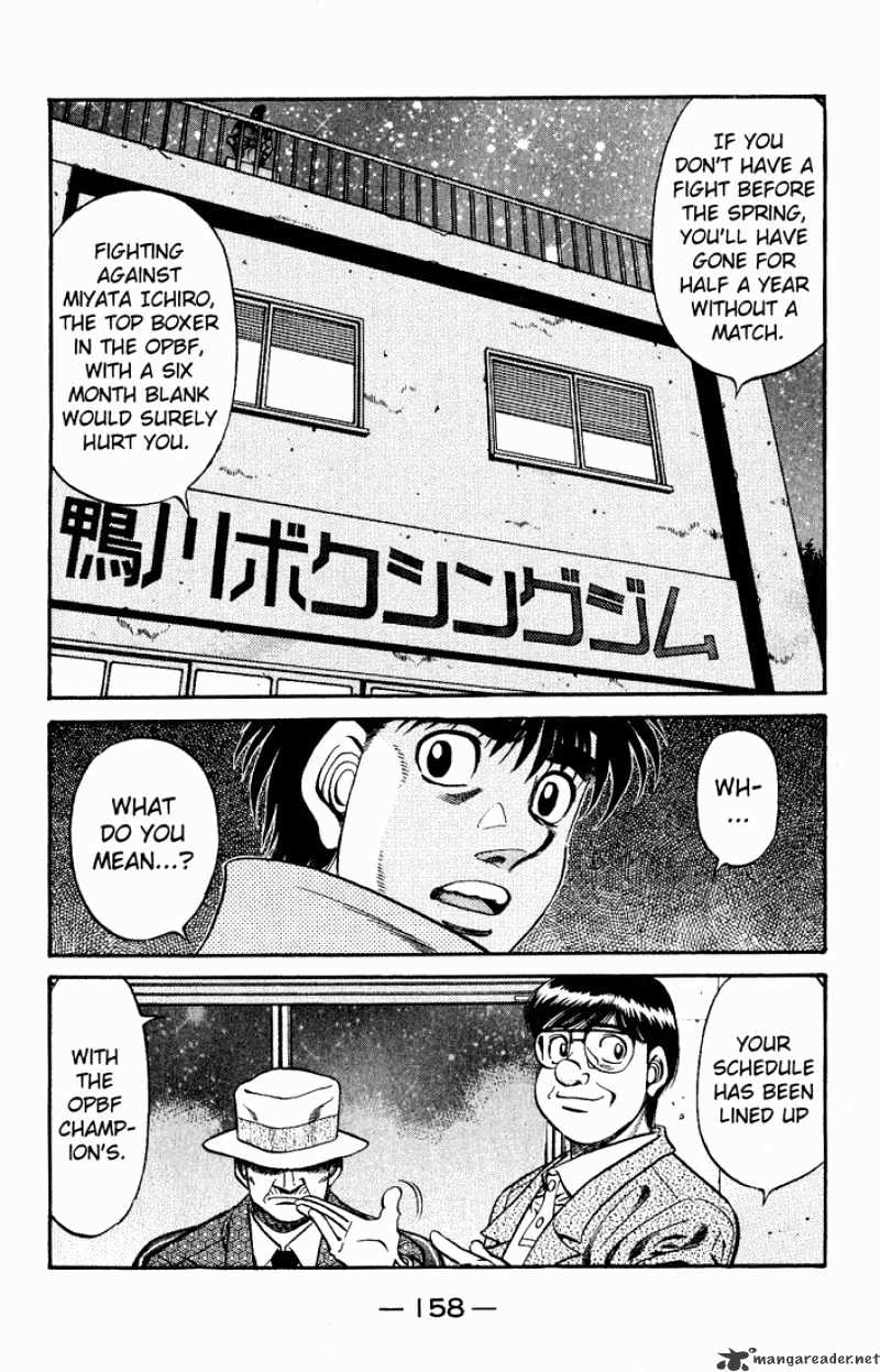 Hajime No Ippo - Chapter 626 : The Schedule From Now On