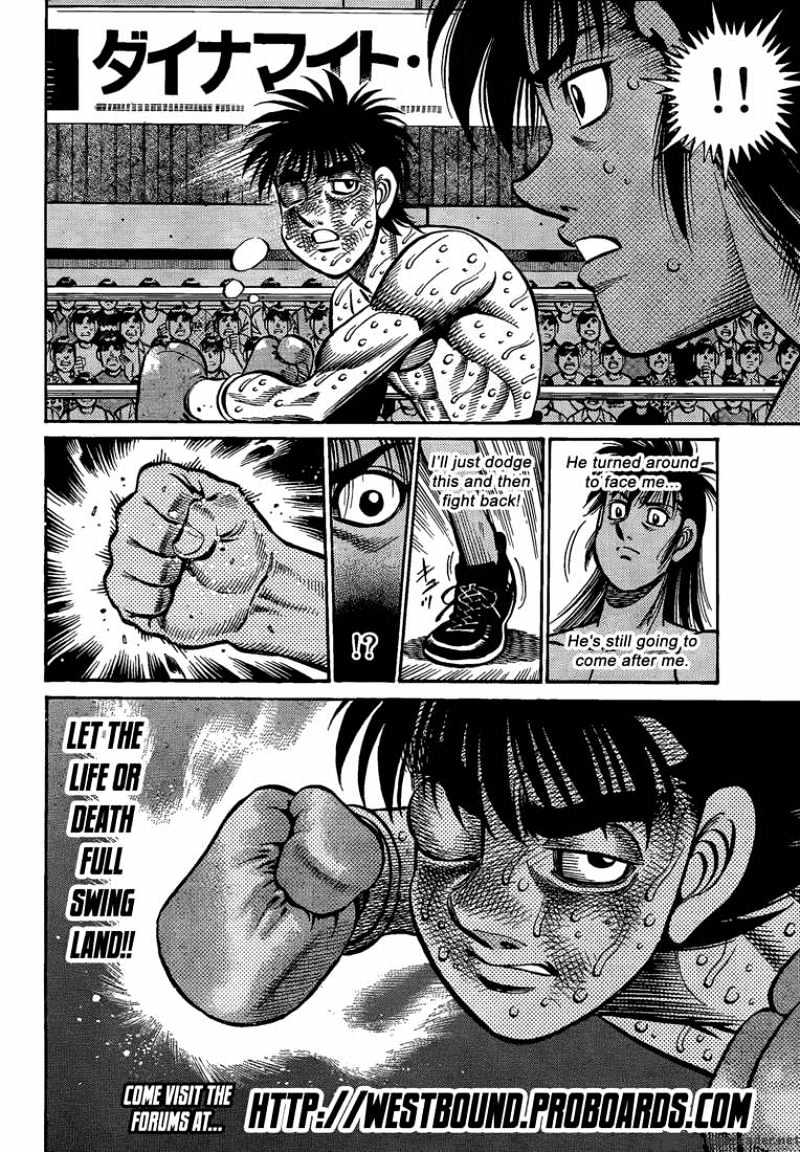 Hajime No Ippo - Chapter 888 : Desperate Resolution