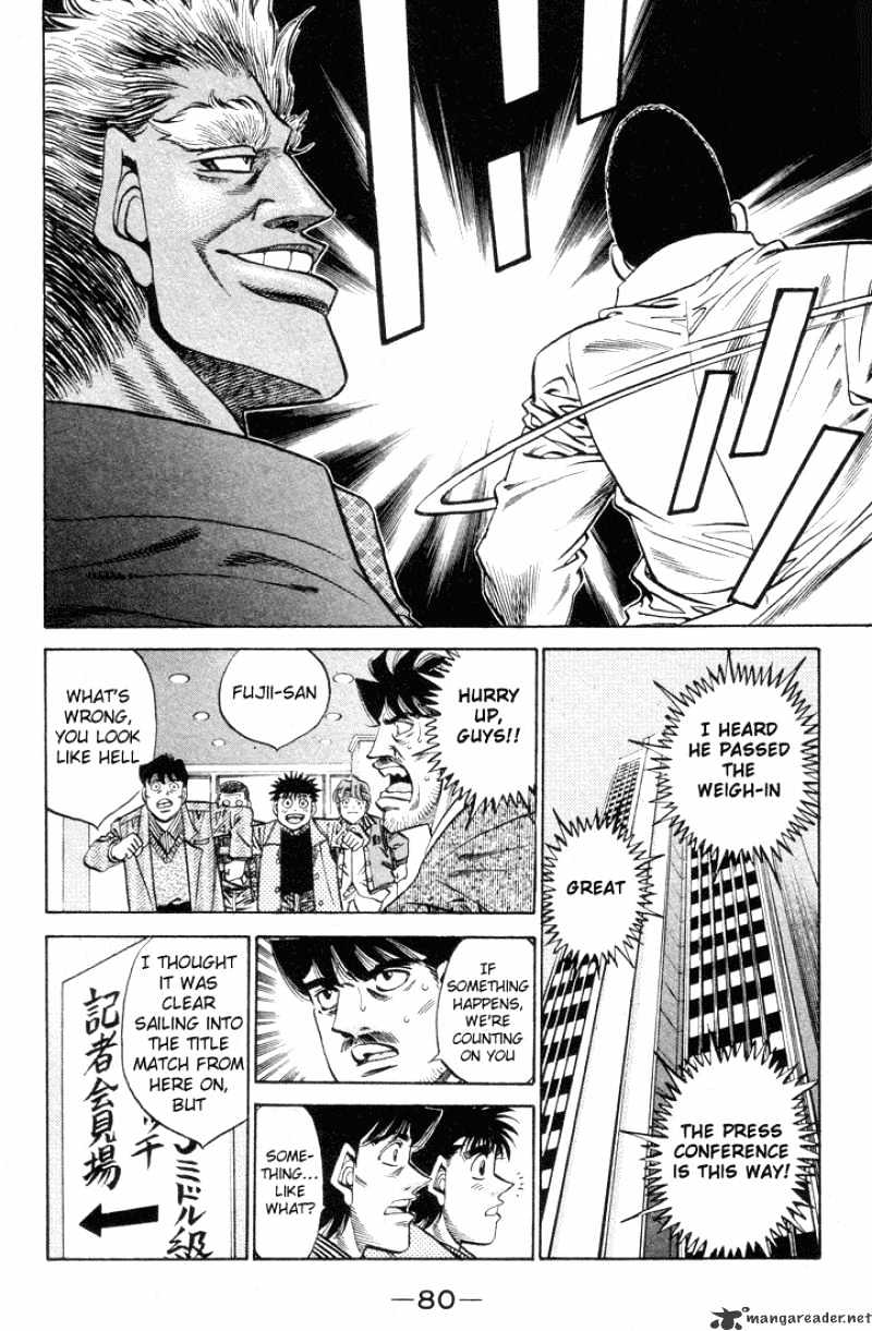 Hajime No Ippo - Chapter 374 : The End Of Weight Management