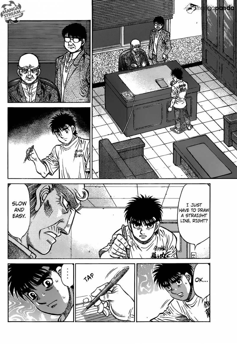 Hajime No Ippo - Chapter 1154 : The Line Of The Paper